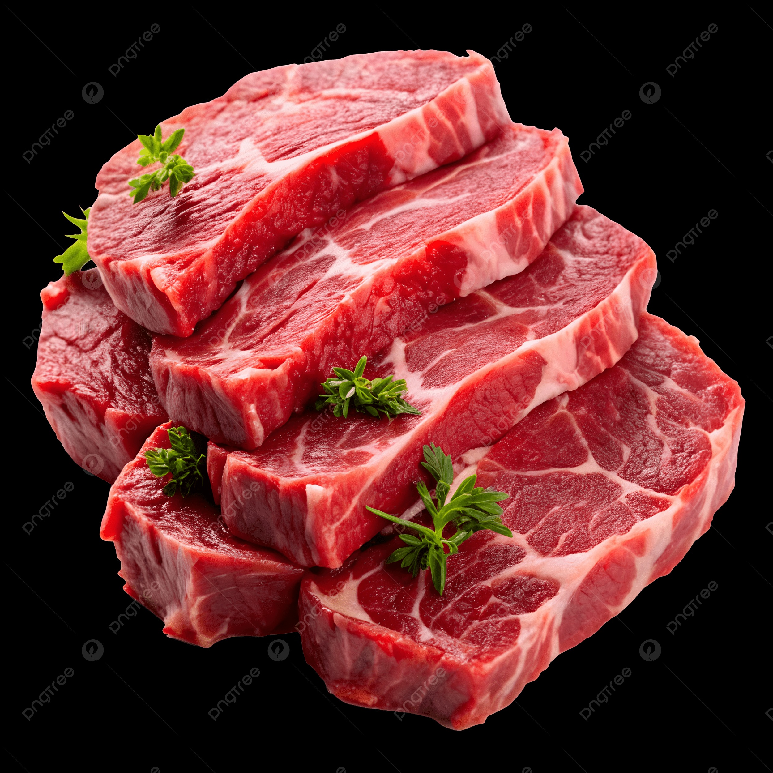 Beef Steak Slices